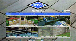 Desktop Screenshot of hepcoquarries.com